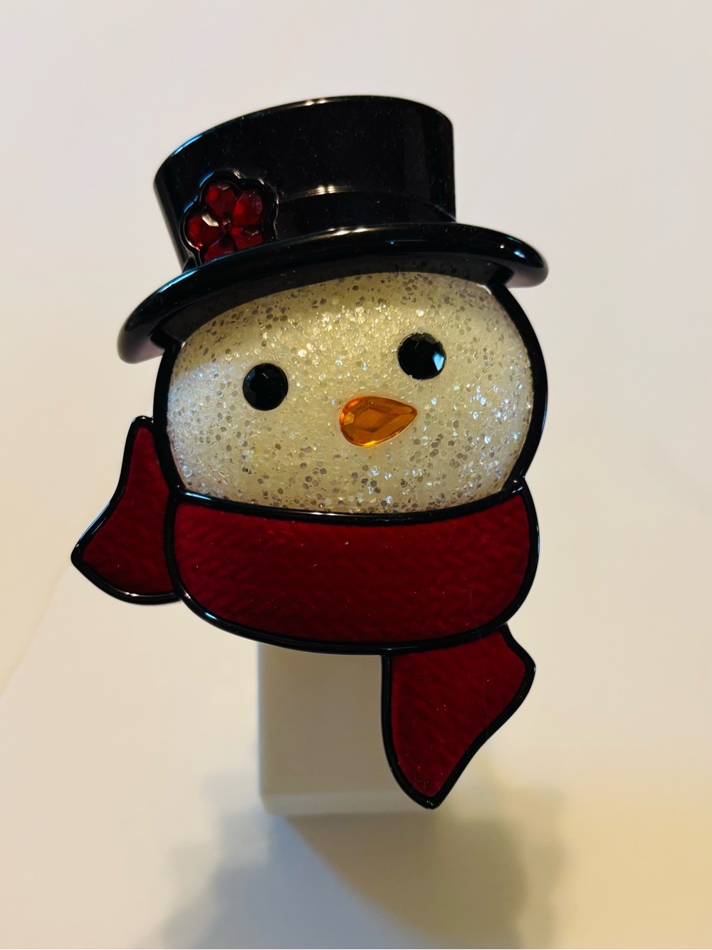 Bath & Body Works Red Scarf Snowman Plug-In Nightlight wallflower plug-in